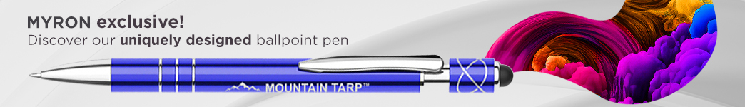 MYRON exclusive! Discover our uniquely designed ballpoint pen